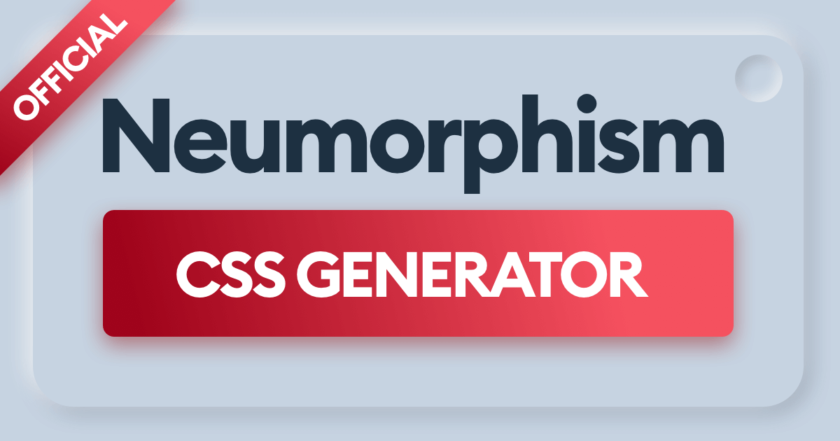Neumorphism generator