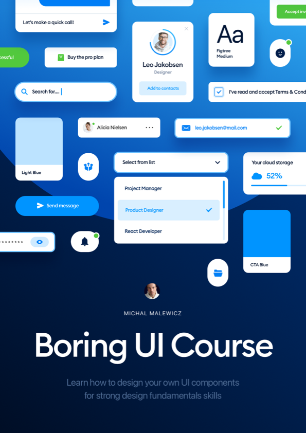 Boring UI Course cover