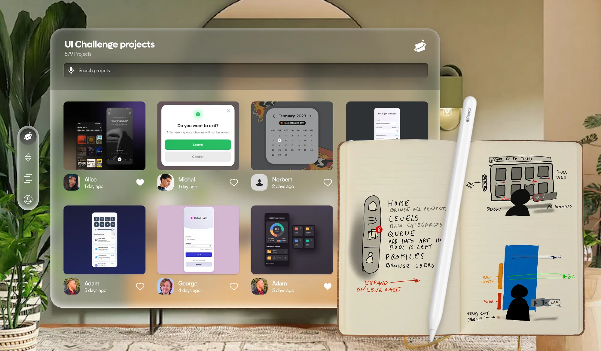 a mixed reality interface