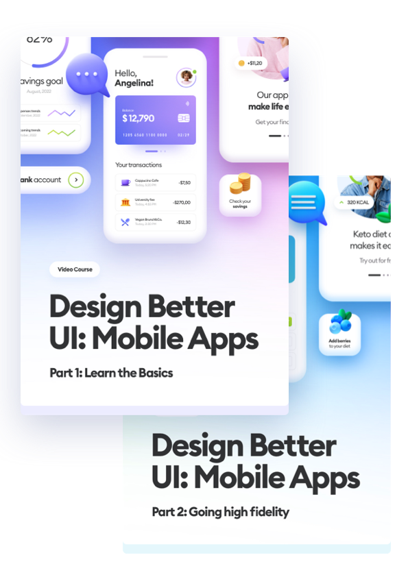 UI In Mobile Apps: Both Courses Bundle